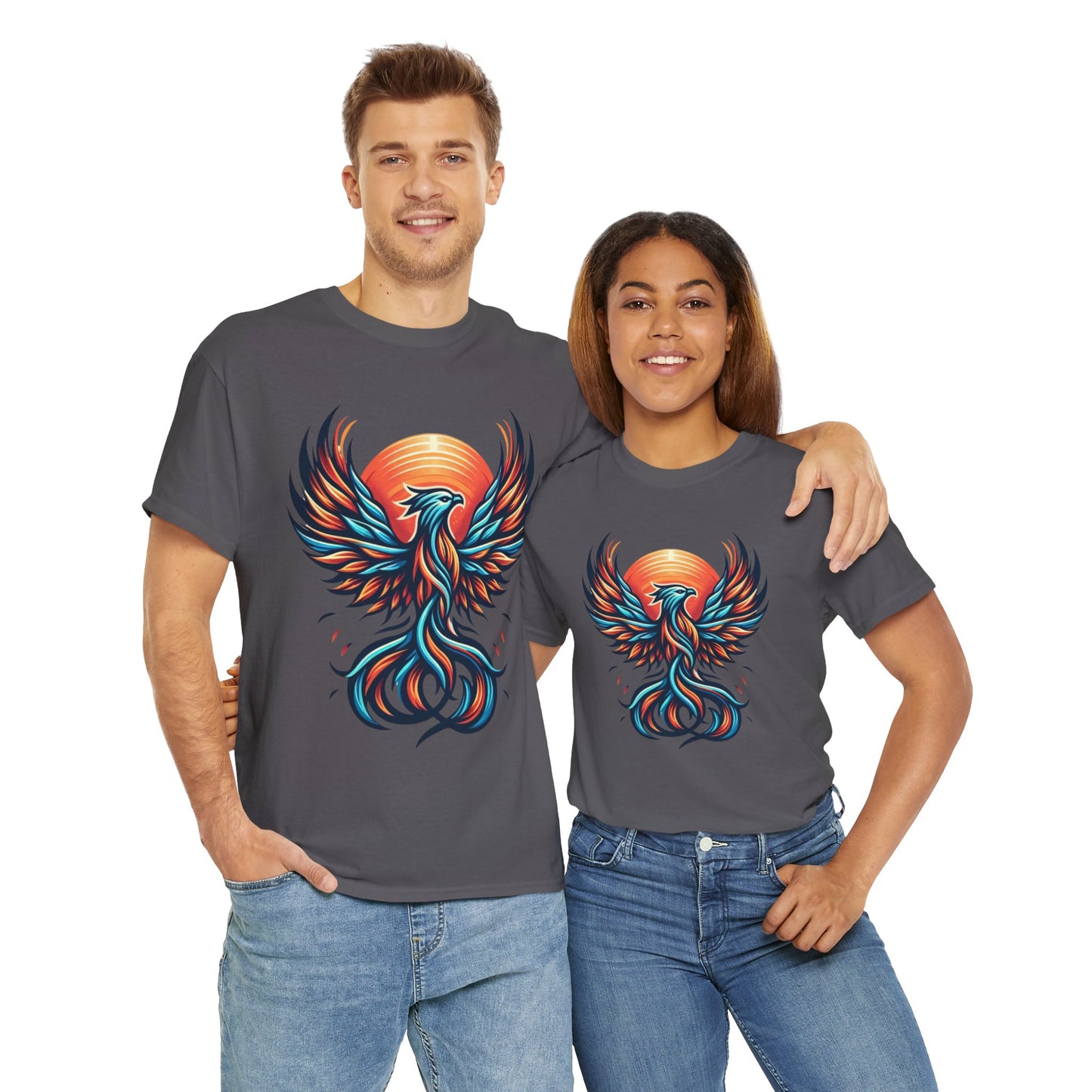 Phoenix Rising Again - T-Shirt - Resilience | Are you celebrating a rebirth? The Phoenix is the symbol of overcoming obstacles and change in life.