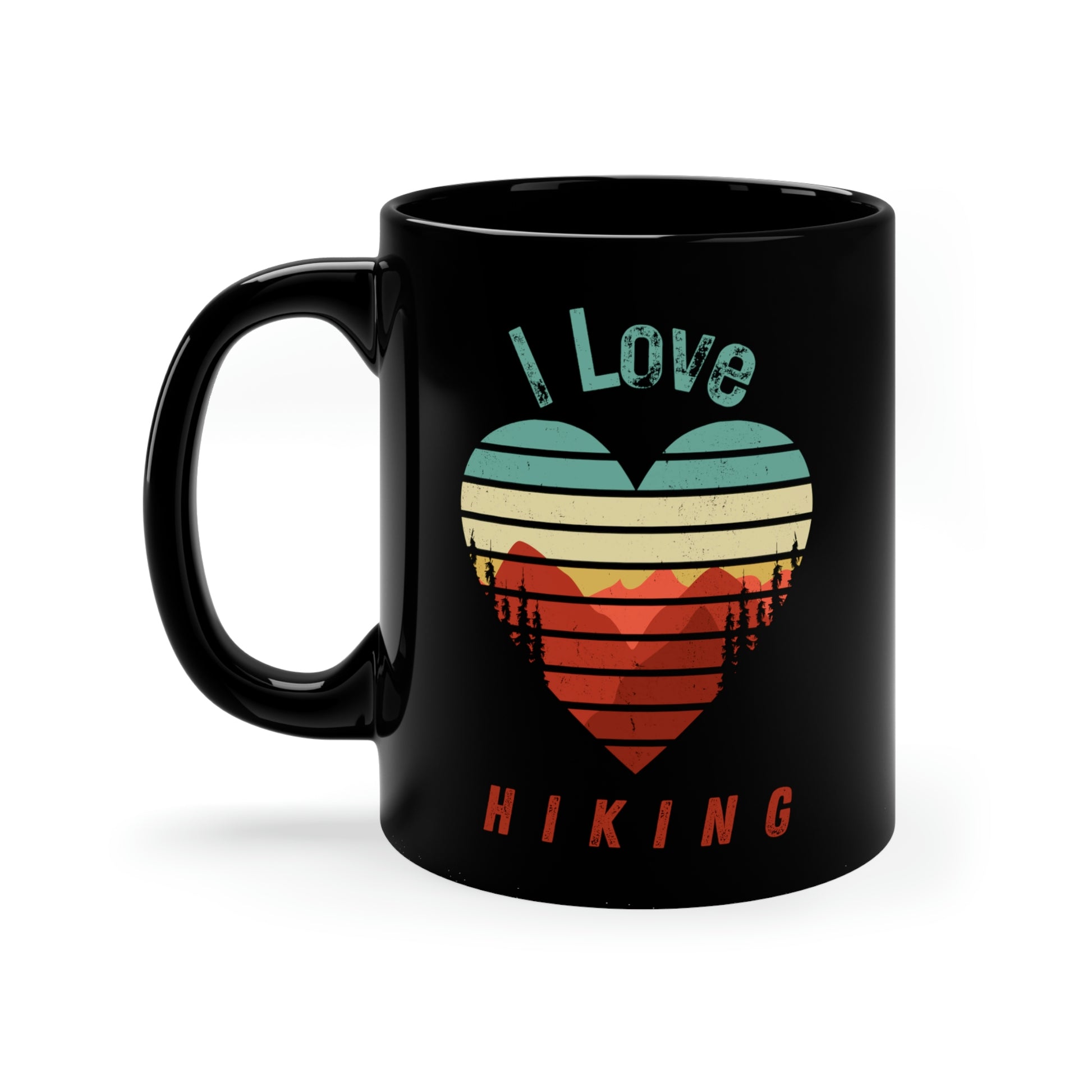 I love hiking with heart