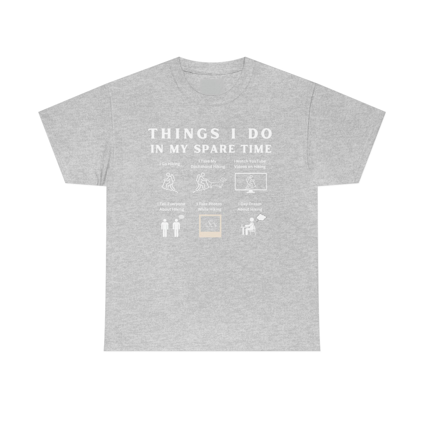 Things I Do In My Spare Time - Dachshund T-Shirt