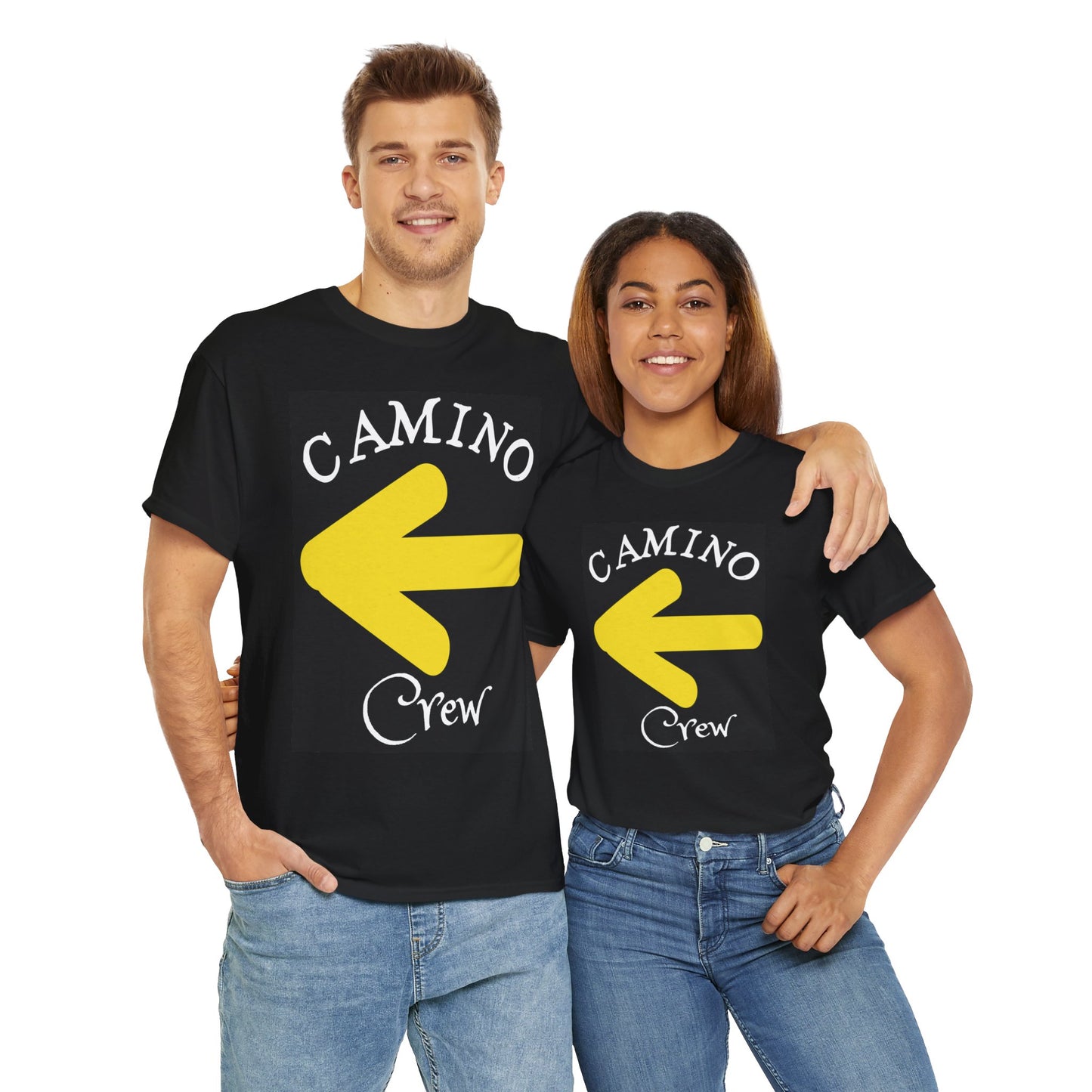 Camino Companions Tee: Join the "Camino Crew" and Embrace the Pilgrim's Path  Custom Design Not Sold In Stores