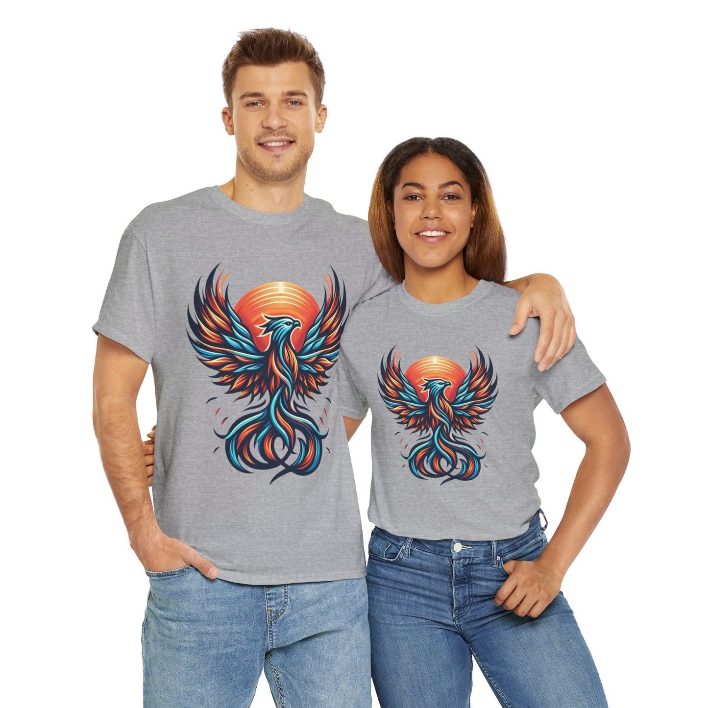 Phoenix Rising Again - T-Shirt - Resilience | Are you celebrating a rebirth? The Phoenix is the symbol of overcoming obstacles and change in life.