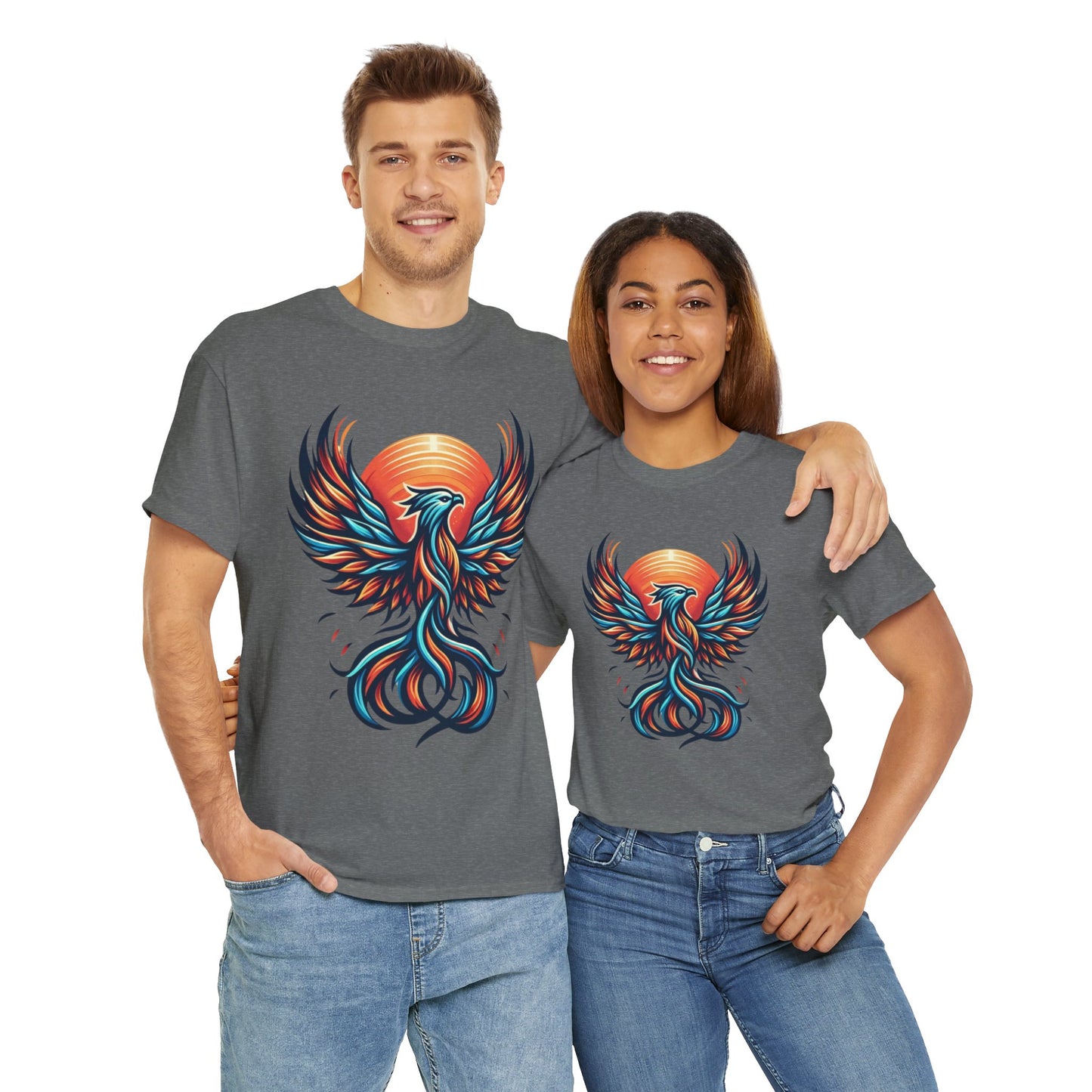 Phoenix Rising Again - T-Shirt - Resilience | Are you celebrating a rebirth? The Phoenix is the symbol of overcoming obstacles and change in life.