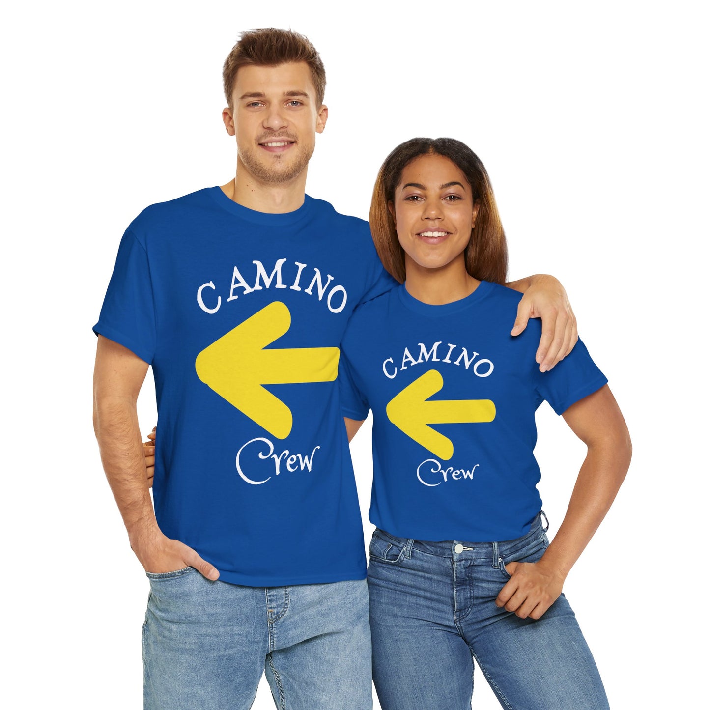 Camino Companions Tee: Join the "Camino Crew" and Embrace the Pilgrim's Path  Custom Design Not Sold In Stores