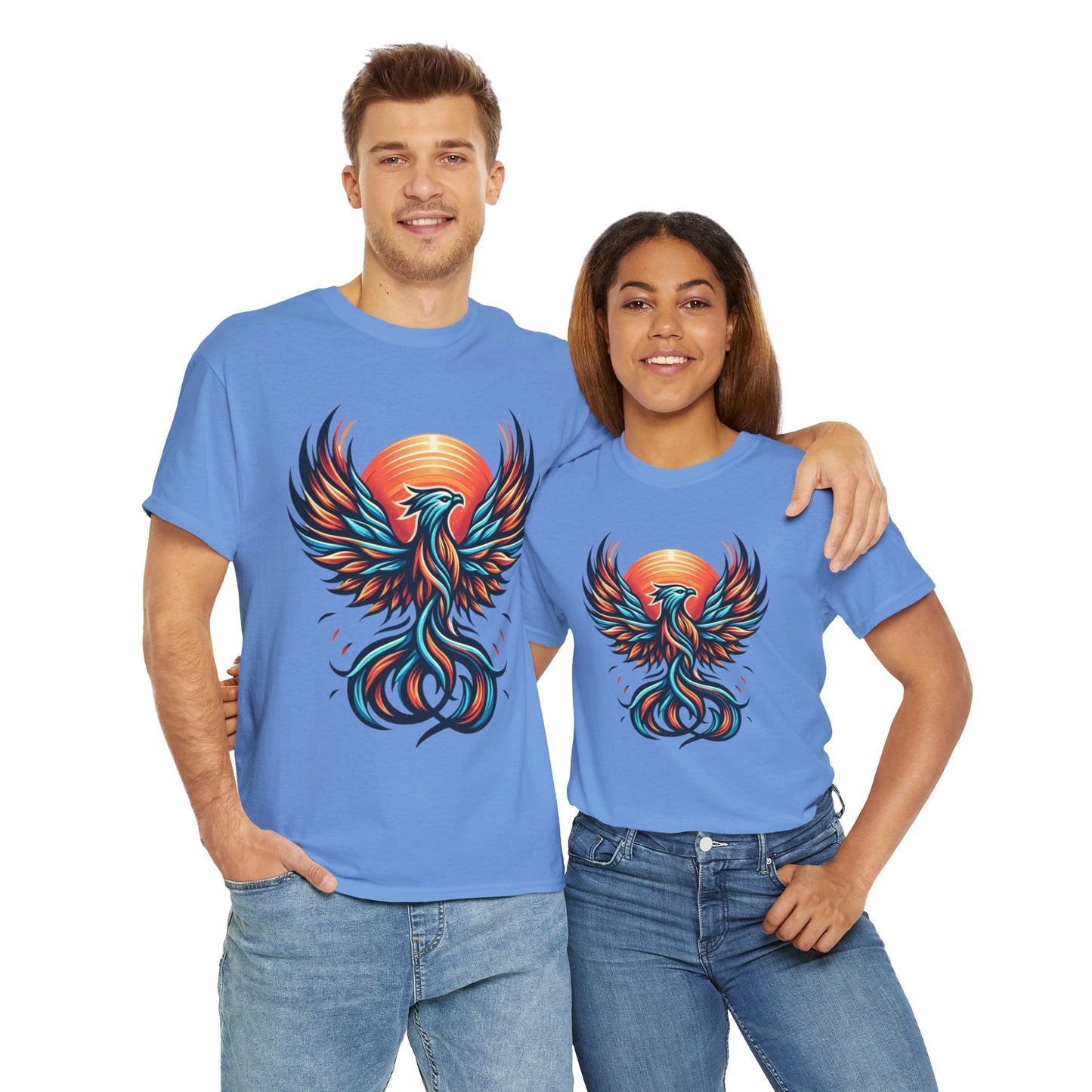 Phoenix Rising Again - T-Shirt - Resilience | Are you celebrating a rebirth? The Phoenix is the symbol of overcoming obstacles and change in life.