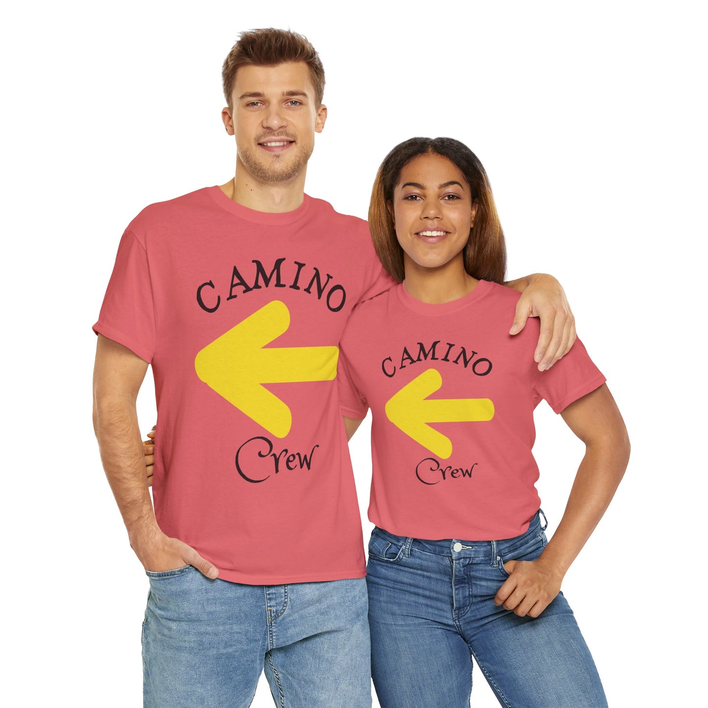 Camino Companions Tee: Join the "Camino Crew" and Embrace the Pilgrim's Path  Custom Design Not Sold In Stores