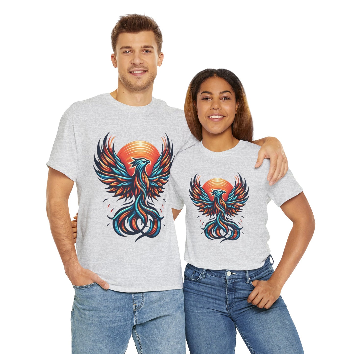 Phoenix Rising Again - T-Shirt - Resilience | Are you celebrating a rebirth? The Phoenix is the symbol of overcoming obstacles and change in life.