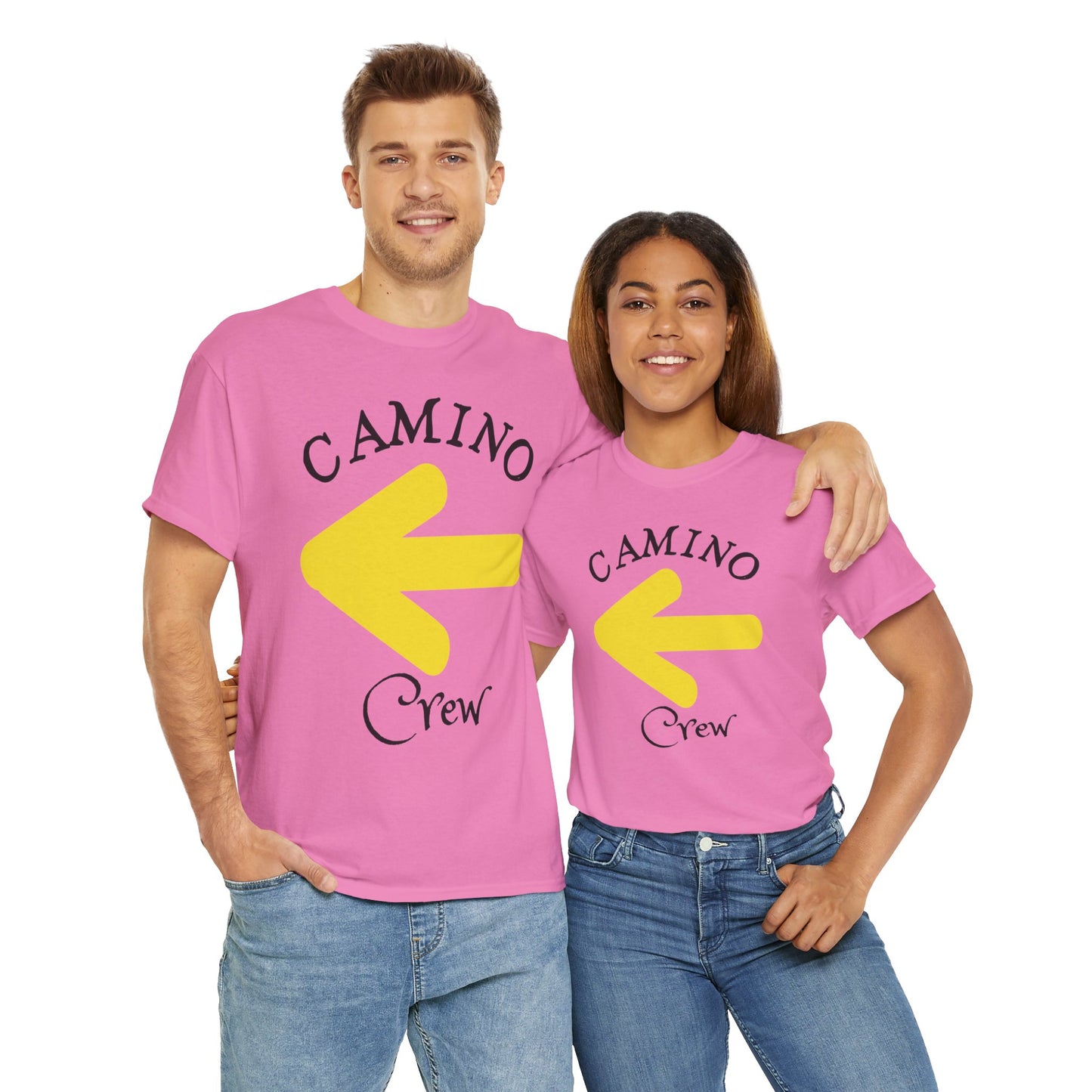 Camino Companions Tee: Join the "Camino Crew" and Embrace the Pilgrim's Path  Custom Design Not Sold In Stores