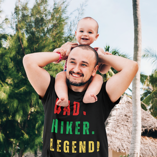 DAD. HIKER. LEGEND. T-Shirt - NOT SOLD IN STORES - Father's Day, Birthday, Valentine's Day, Christmas, Hiker, Hiking Lover, Gift for Hiker
