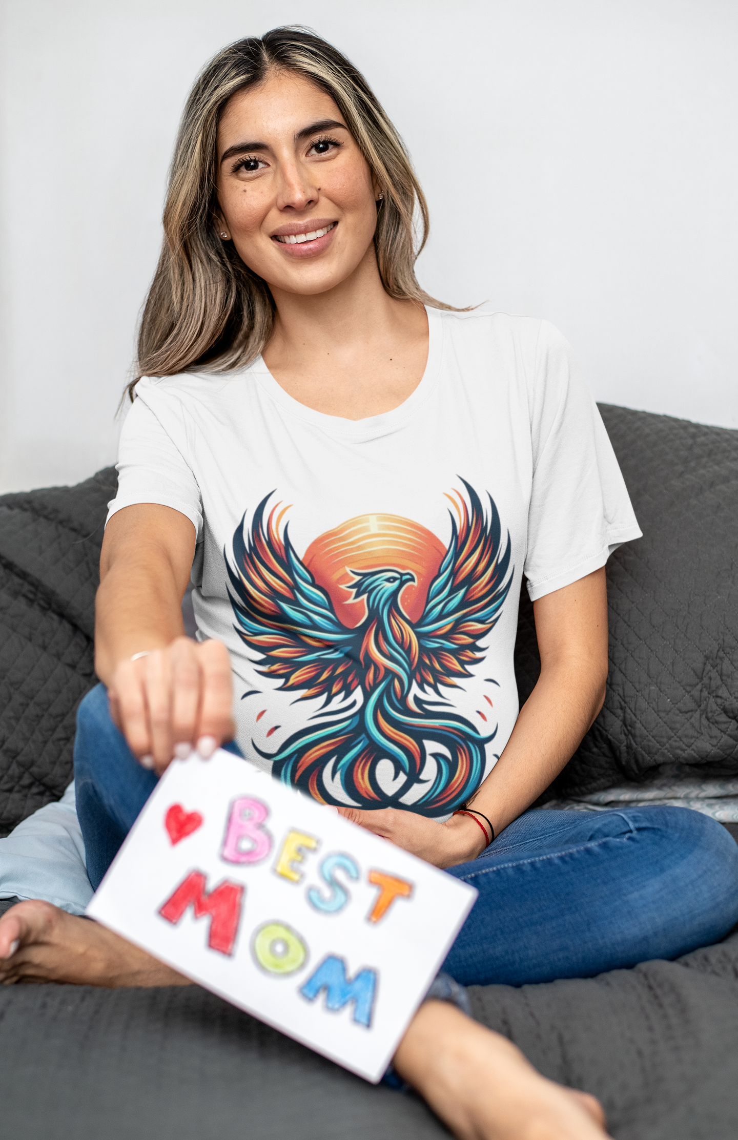 Phoenix Rising Again - T-Shirt - Resilience | Are you celebrating a rebirth? The Phoenix is the symbol of overcoming obstacles and change in life.