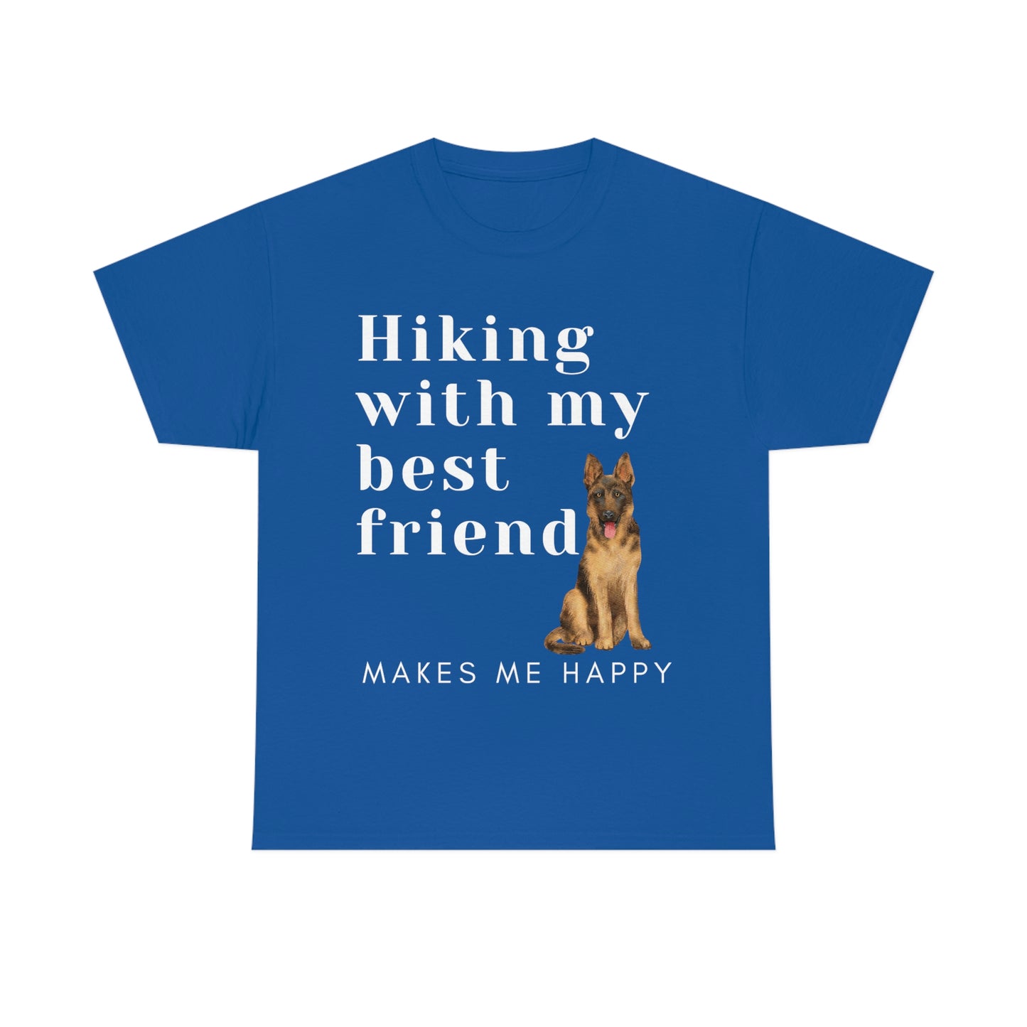 Hiking With My Best Friend - German Shepherd T-Shirt