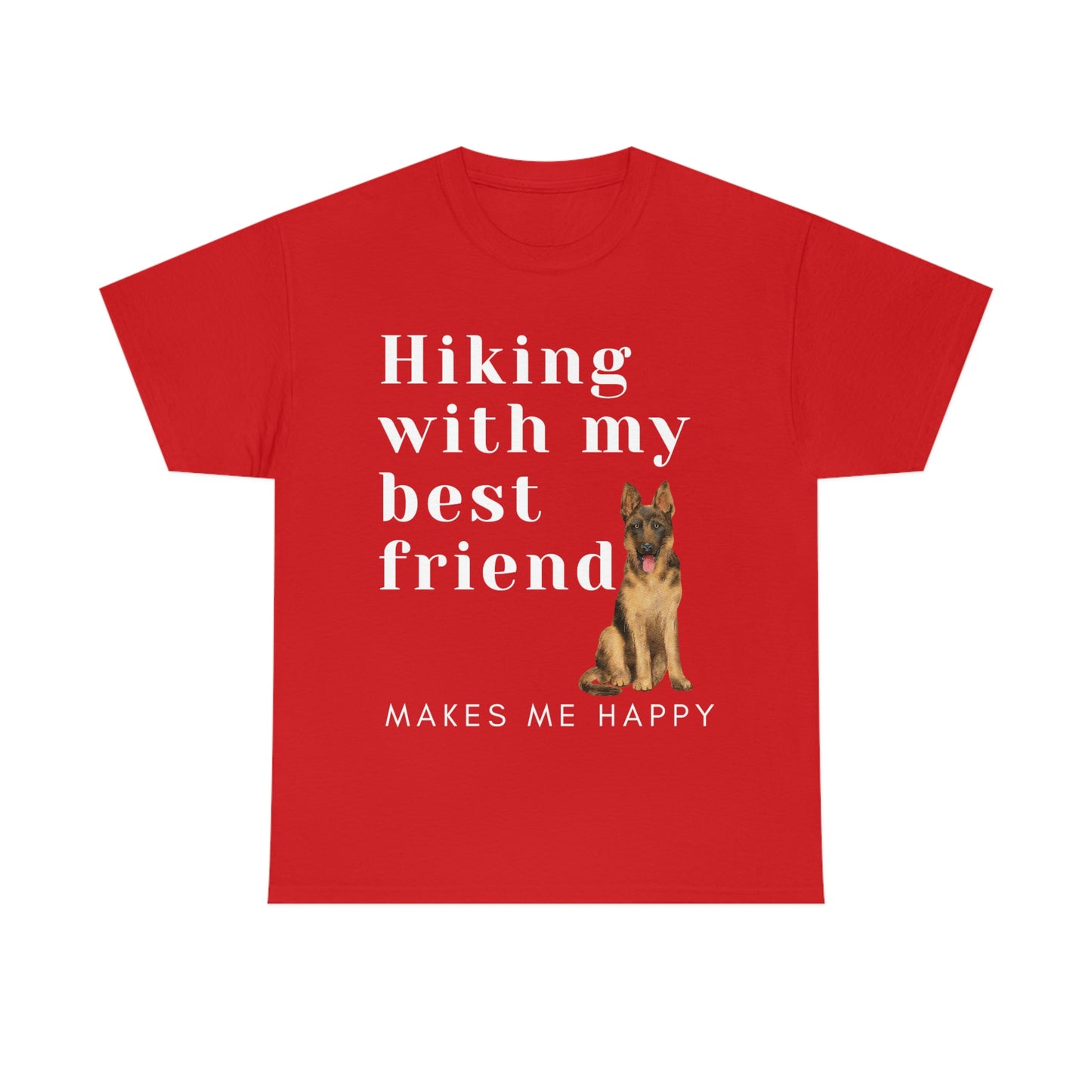 Hiking With My Best Friend - German Shepherd T-Shirt