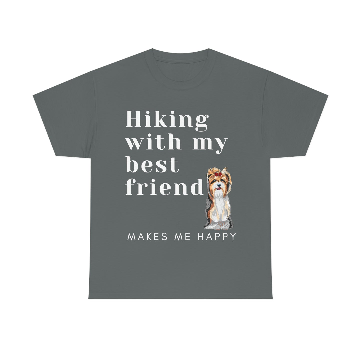 Hiking With My Best Friend - Yorkie T-Shirt