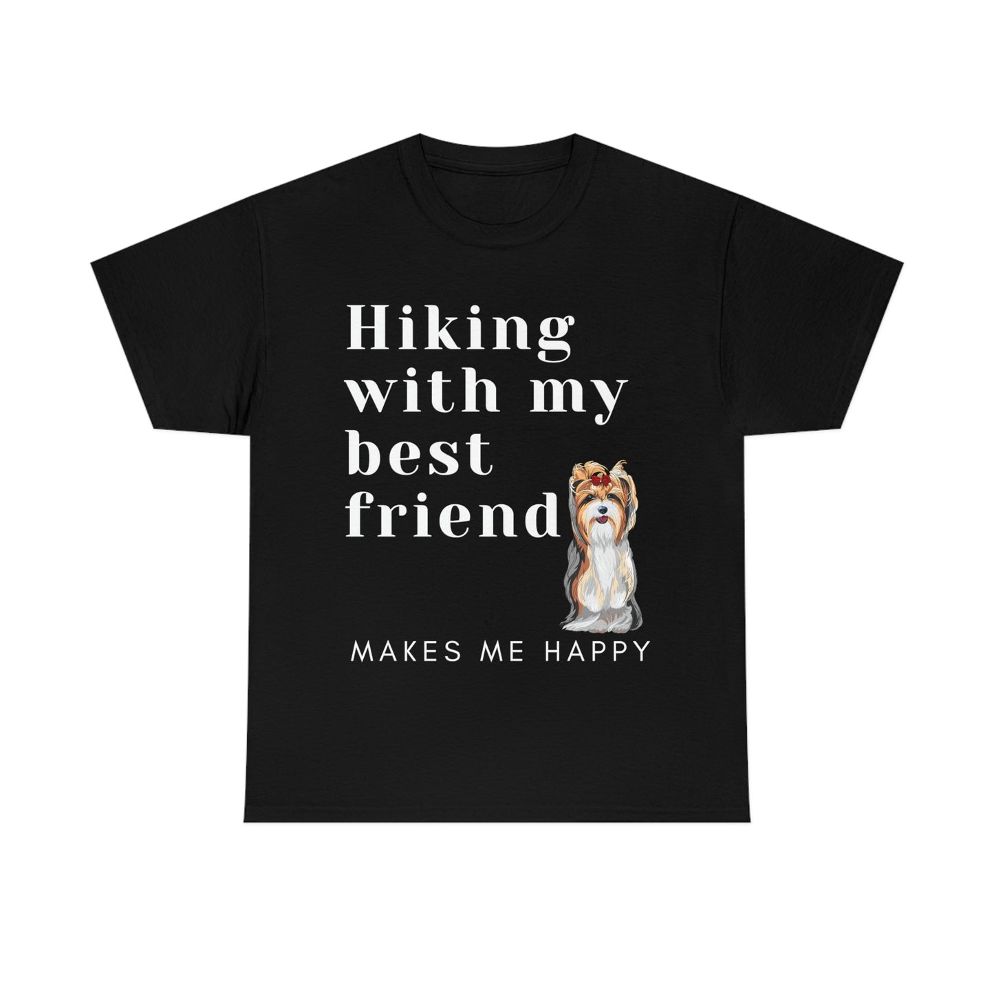 Hiking With My Best Friend - Yorkie T-Shirt