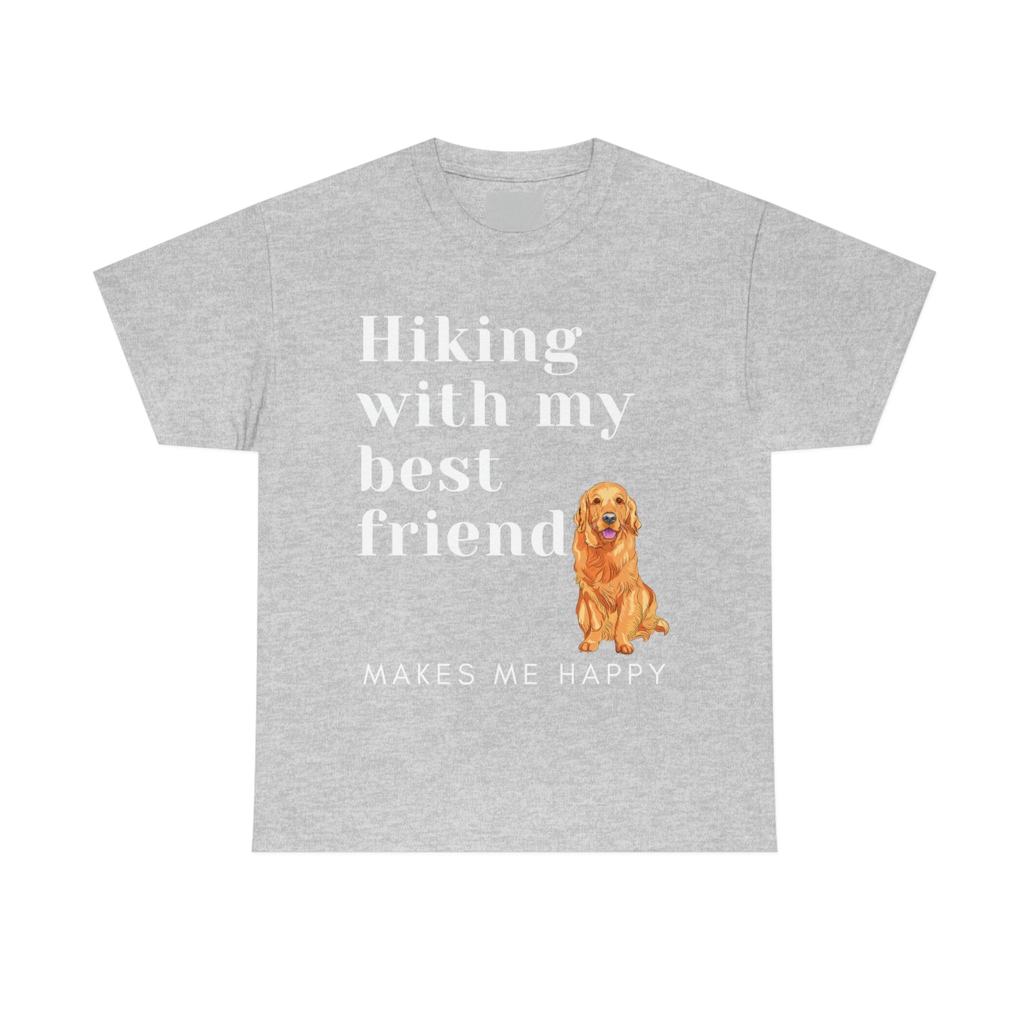 Hiking With My Best Friend - Golden Retriever T-Shirt