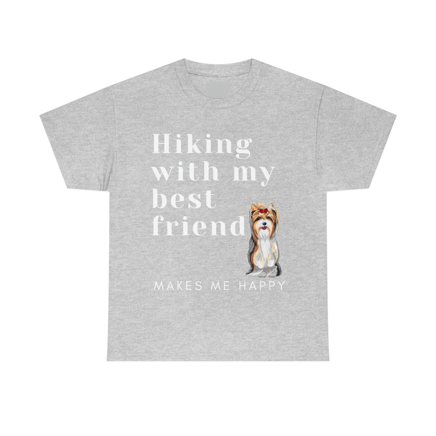 Hiking With My Best Friend - Yorkie T-Shirt