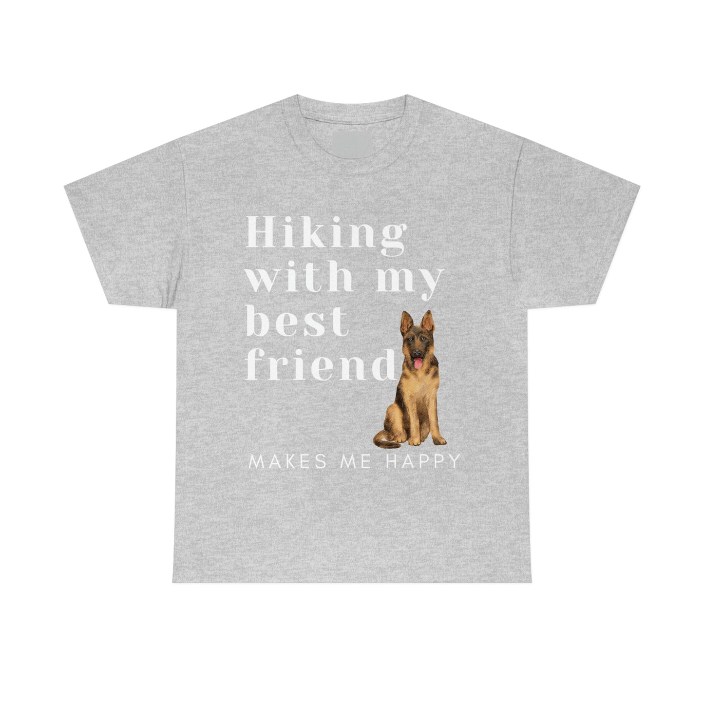 Hiking With My Best Friend - German Shepherd T-Shirt