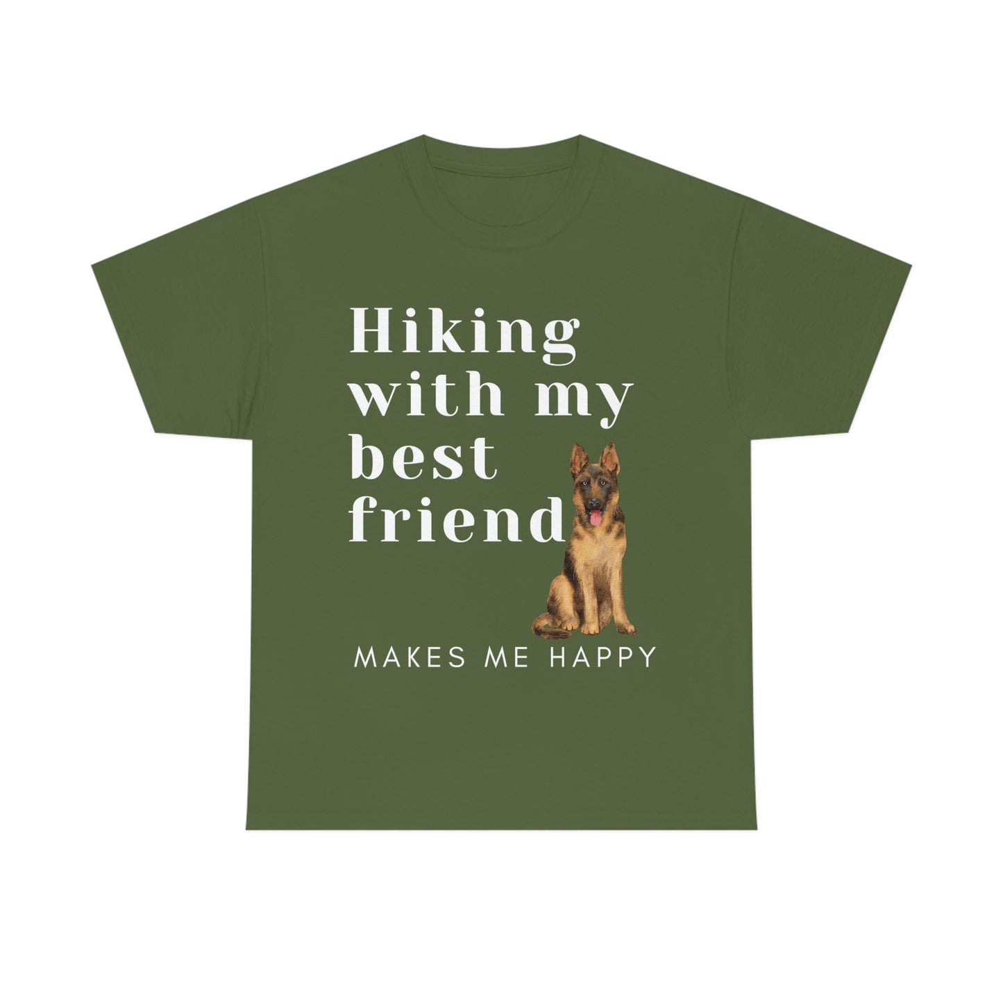 Hiking With My Best Friend - German Shepherd T-Shirt